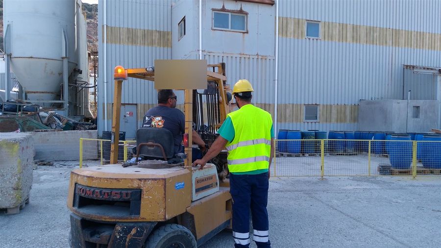 Κλαρκ KOMATSU FD25 της Γερανοί Μήλου